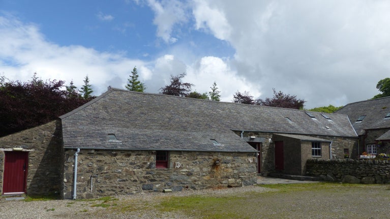 The exterior of Hendre Isaf Bunkhouse, Conwy